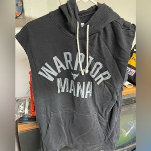 Under Armour (the rock collection) men’s Large sleeveless hoodie